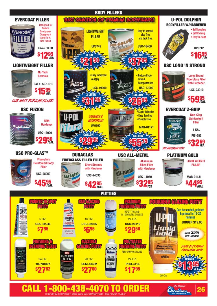 Carolinas Auto Supply House - Circular page 25