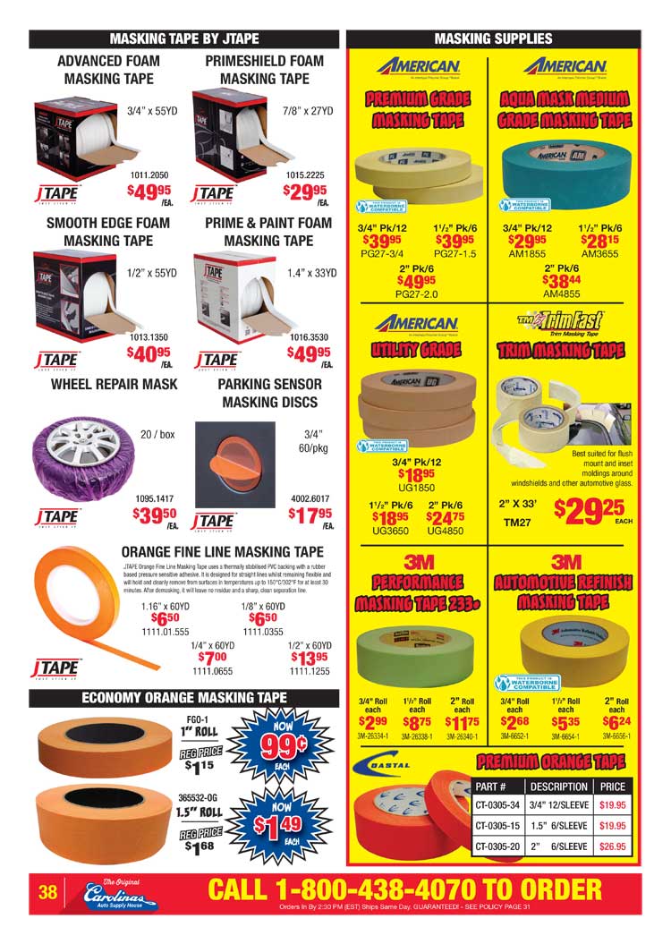 Carolinas Auto Supply House - Circular page 32